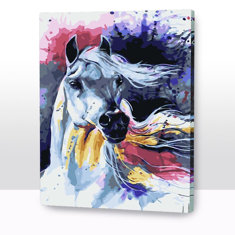 Kit Paint by number Caballo al viento | WC1189 Main Image